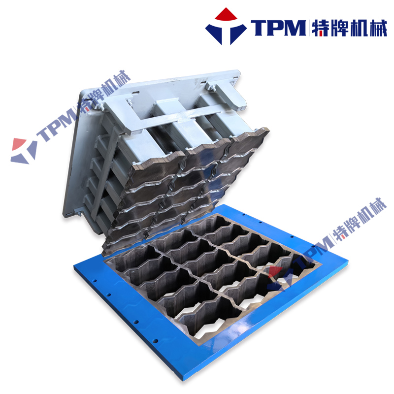 interlocking concrete block moulds