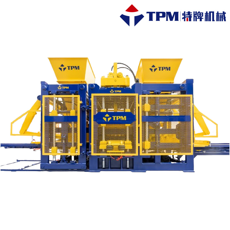 Nouveau lancement de la machine à blocs de béton TPM10000G de conception améliorée