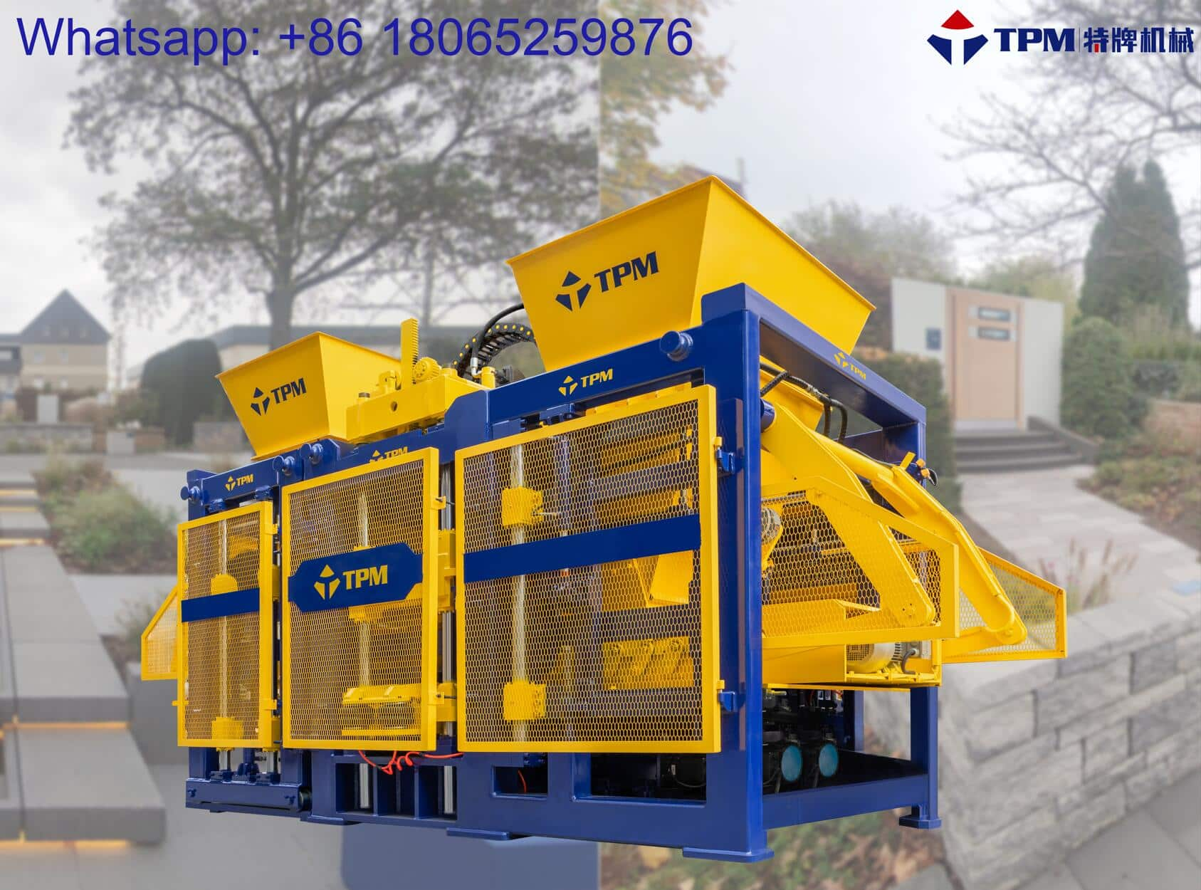 Fully Automatic Concrete Brick Making Machine